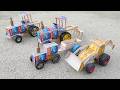 How To Make Matchbox Tractor At Home Diy Mini Tractor Mini Tractor Science Project