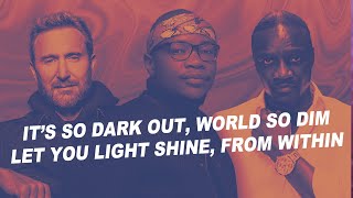 Master KG &amp; David Guetta feat. Akon - Shine your light (Paroles)