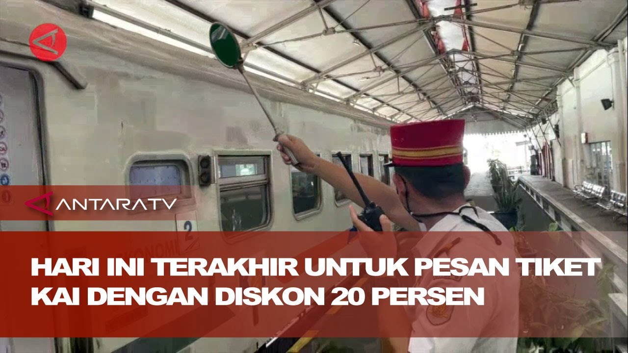 Hari ini terakhir untuk pesan tiket KAI dengan diskon 20 persen