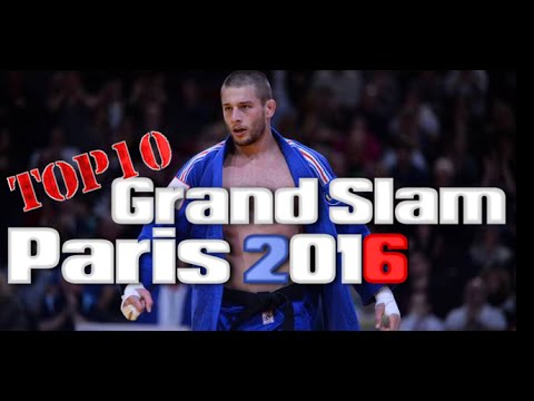 TOP 10 Ippons ♦ 柔道 Judo Grand Slam Paris 2016 ♦ JudoNetwork