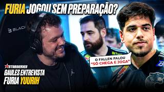 A FURIA JOGOU LEVE? - ENTREVISTA COM YUURIH NA STARLADDER BARCELONA 2026 PÓS JOGO CONTRA MIBR