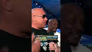 Tyrese Gibson TEASING Vin Diesel while interviewed for FAST 10! #vindiesel #funny