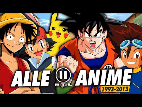 ALLE RTL 2 ANIME VON DAMALS
