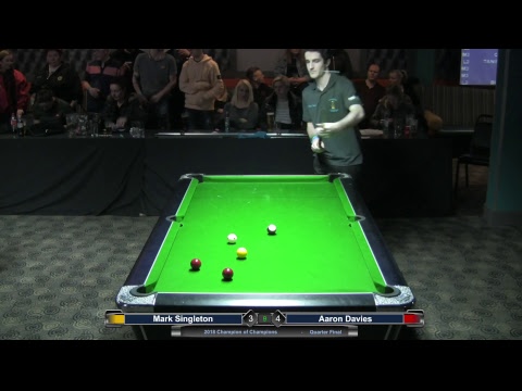 2018 Champion of Champions - Mens - Quarter Final - Mark Singleton v Aaron Davies