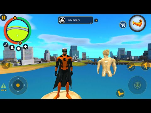 Naxeex Superhero (Super Hero Sculpture) | New Superhero Game | 4K Android Gameplay