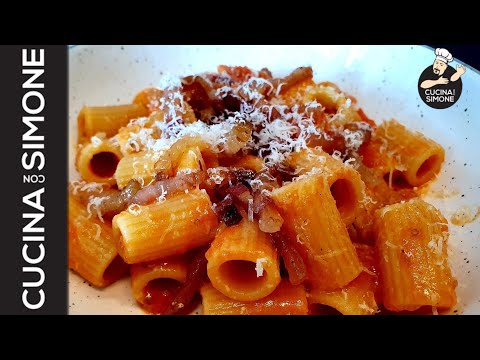 Pasta all'Amatriciana - Ricetta depositata dal comune di Amatrice😱