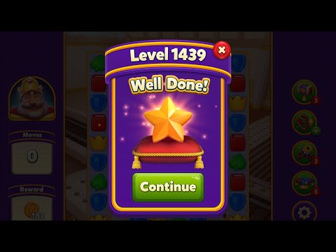 Royal Match - King Robert - Super Hard Level 1439