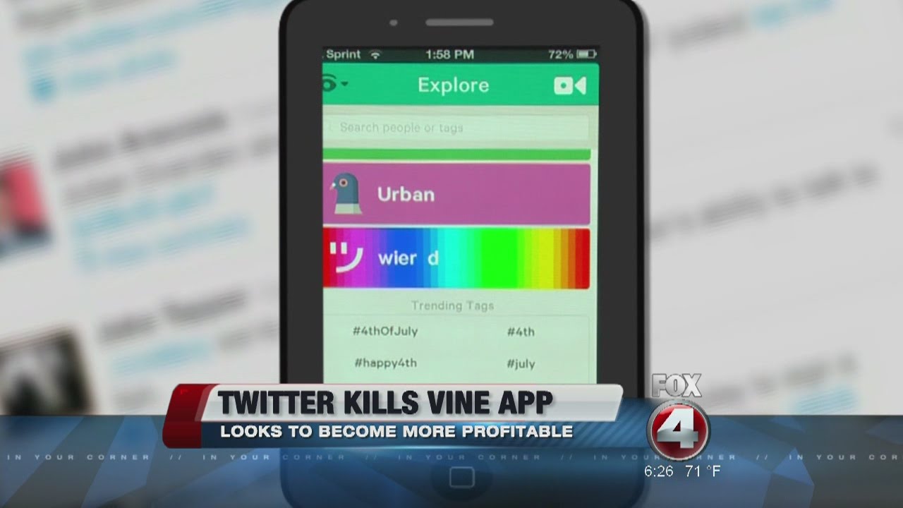 Twitter Kills Vine App