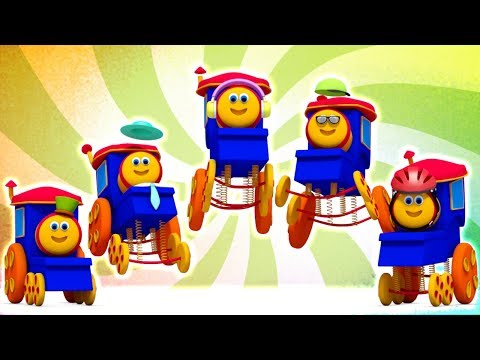 Bob le train | Cinq petits bébés | rime en français | Five Little Babies | Bob The Train Française
