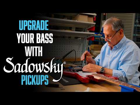HOW TO: Upgrade your Bass Pickups | Step-by-Step Guide with ROGER SADOWSKY