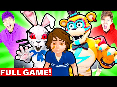 FIVE NIGHTS AT FREDDY'S SECURITY BREACH! *FULL GAME* (COMPLETE LANKYBOX WALKTHROUGH + ALL ENDINGS)