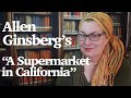A Supermarket in California  by Allen Ginsberg #PoetryThursday