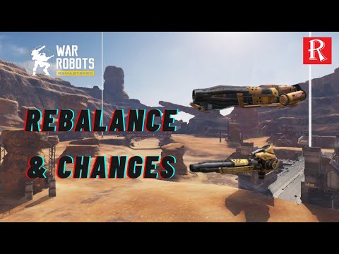 Ember and Blaze rebalance and changes | Test Server | War Robots