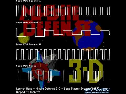 Missile Defense 3-D - Sega Master System