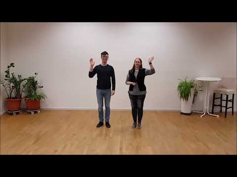 Rumba - gelaufenen Promenade