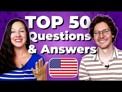 50 TOP Questions and Answers in English