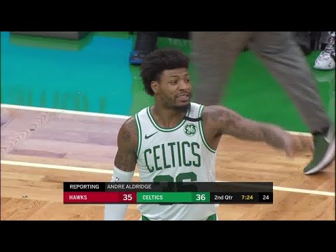 Marcus Smart Full Play vs Atlanta Hawks | 02/07/20 | Smart Highlights