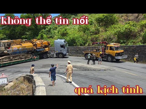 TẮC ĐÈO P4 | GIẢI CỨU THÀNH CÔNG XE ĐẦU KÉO BỊ MẮC KẸT TRÊN ĐÈO HẢI VÂN 