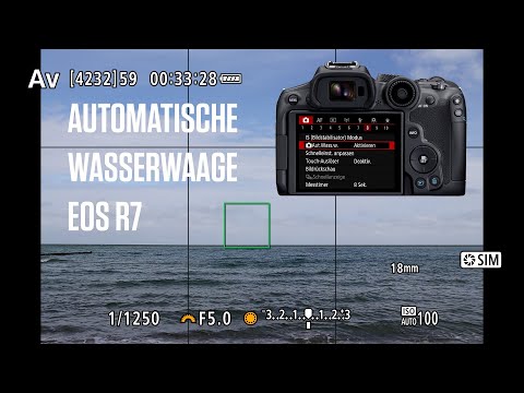 Canon Academy Quick-Tipp: Automatische Wasserwaage bei der EOS R7