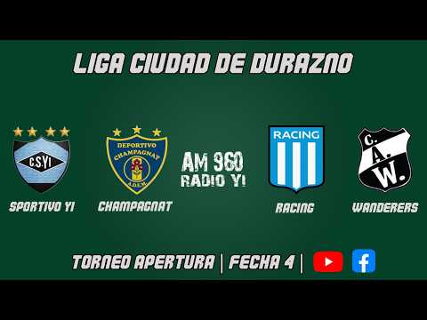LIGA CIUDAD DE DURAZNO - TORNEO APERTURA | FECHA 4 | 2/9/2026