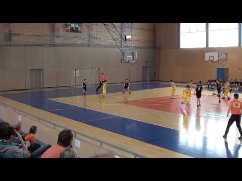 BK TOROLA Snakes Ostrava (27.4.2014) U13 BK Snakes Ostrava - SAM BŠM Brno 55:46