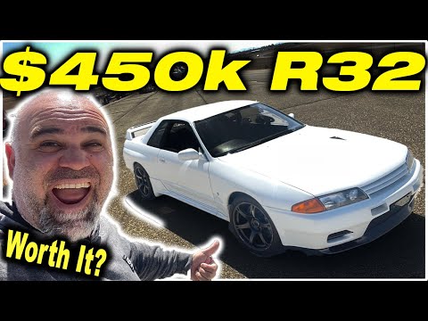 Here's What It's Like to Drive the $450k 'Built By Legends" MINES R32 On Track - One Take