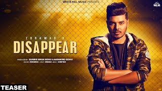 Disappear (Teaser) Zorawar | Singga | Cheetah | Releasing on 14th Jan | White Hill Music