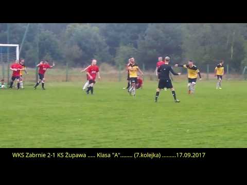 WKS Zabrnie - KS Żupawa (ręka zawodnika WKS, sędzia milczy)