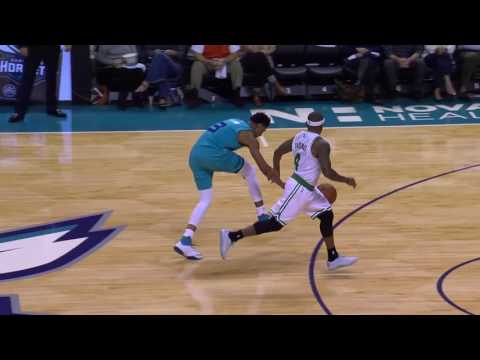 Jeremy Lamb Injury  Celtics vs Hornets  October 29, 2016  2016 17 NBA Season