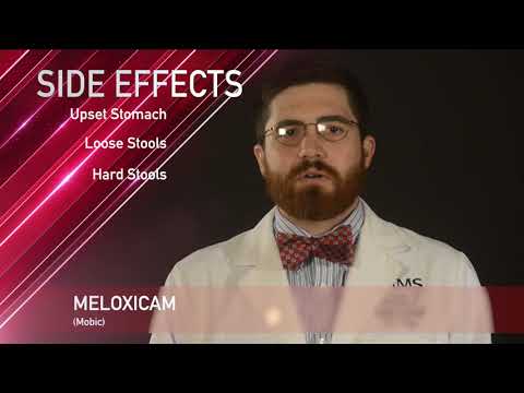 Meloxicam or mobic medication information (dosing, side effe...