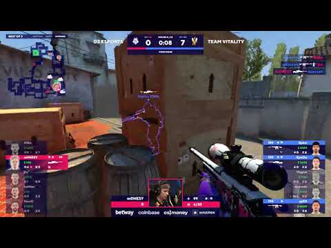 G2 M0nesy's INSANE 1v4 AWP Clutch vs VIT on Inferno