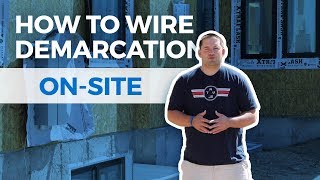 How To Wire The Demarcation