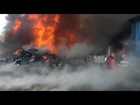 Incendiu Metalcomp Arad 19 martie 2021