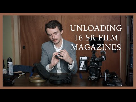 16mm Film | Unloading 16 SR Film Magazines