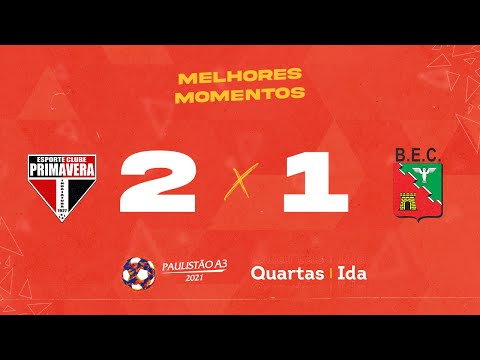 Melhores Momentos de Primavera 2 x 1 Barretos - Rodada 15 - Paulistão A3 2021