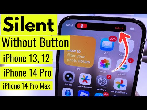 How To Turn ON/OFF Silent Mode Without Button on iPhone 13, 14, & Older iPhone