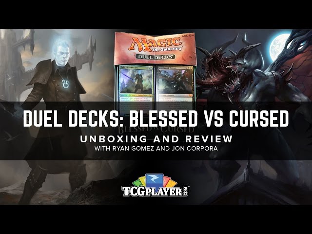 Vídeo relacionado con Magic The Gathering MTG Duel Decks: Blessed vs Cursed - Pre-Order Ships February 26 by