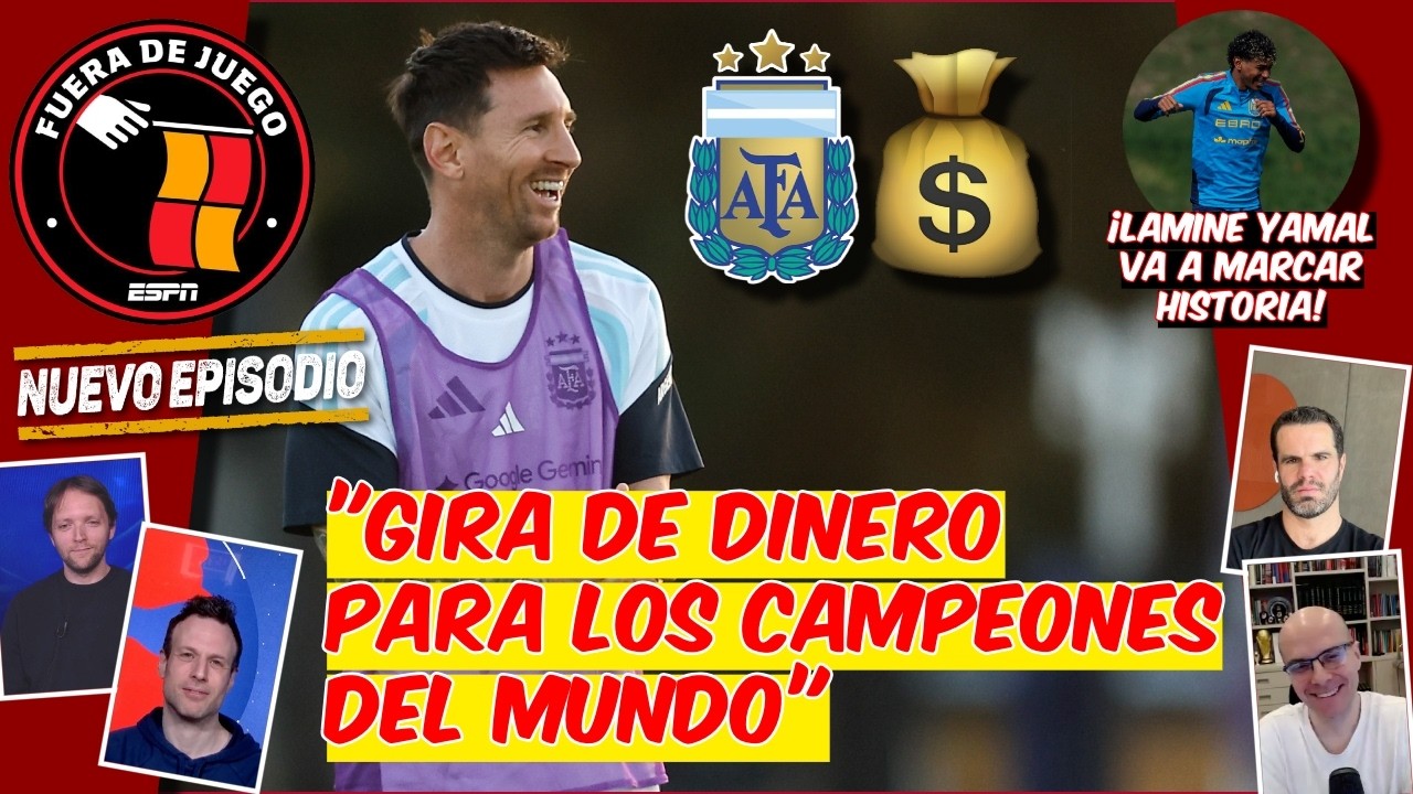 ARGENTINA y LIONEL MESSI PREOCUPAN de CARA al MUNDIAL 2026. Sus RIVALES son POBRES | Fuera De Juego