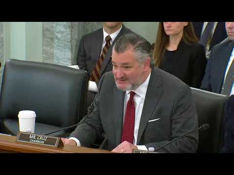 Sen. Cruz Introduces NASA and Commerce Dept. Nominees