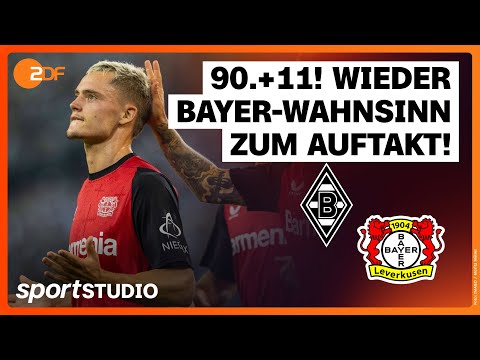 Borussia M‘gladbach – Bayer 04 Leverkusen | Bundesliga, 1. Spieltag Saison 2024/25 | sportstudio