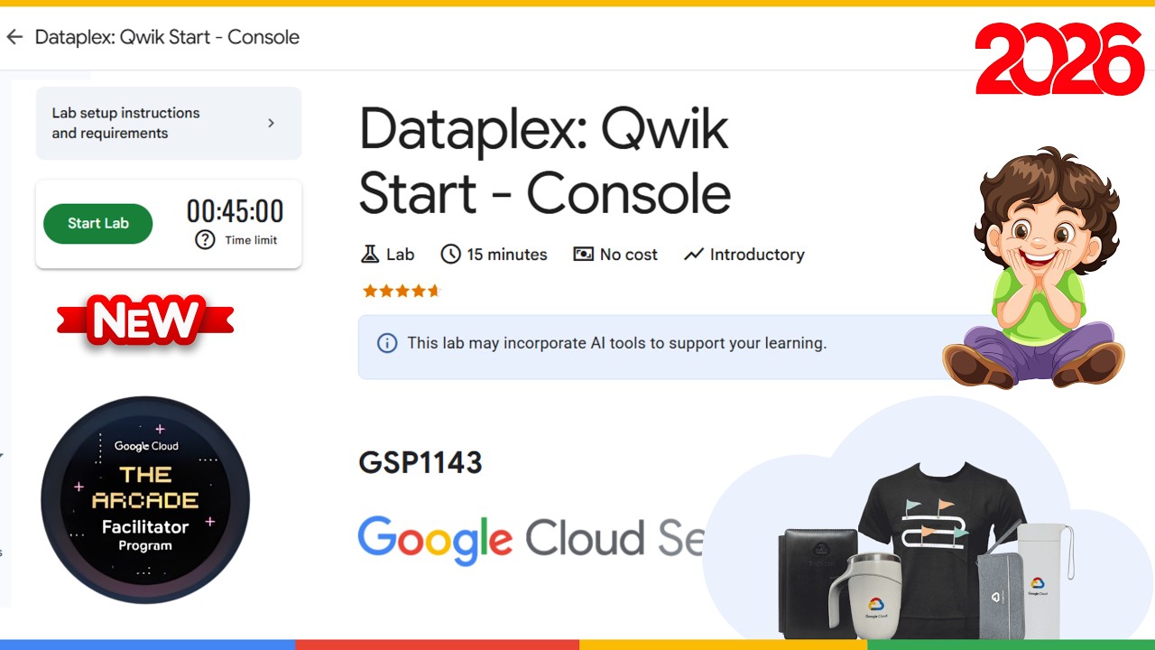 Dataplex: Qwik Start - Console | GSP1143