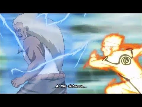 Naruto vs Third Raikage English Sub