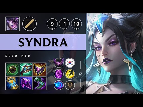 Syndra Mid vs Vladimir: Dominating - KR Master Patch 14.24