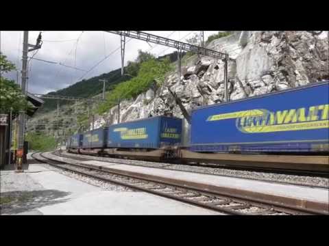 4 Tage Trainspotting Schweiz - Teil 3: Lalden, 24.5.2016