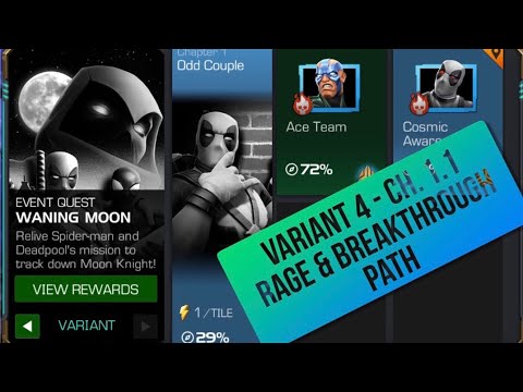 Variant #4 Ch. 1.1 - vs Namor, IP, Corvus Glaive, KP, Ebony Maw, Cap Marvel, Morales, SW, Electro