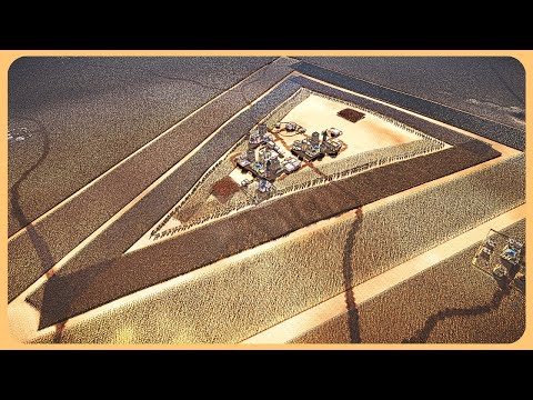 THE TRIANGULAR DEFENSIVE FORMATION vs 2,000,000 ORCS - Ultimate Epic Battle Simulator 2 UEBS 2 (4K)