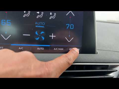 Peugeot 3008 - How to operate, Air Conditioner and Heater