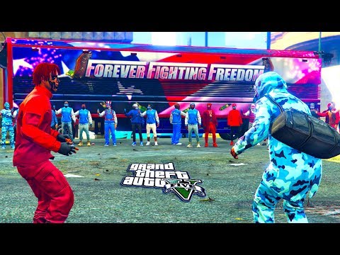 WHO WILL WIN? BLOODS VS CRIPS (GTA 5 ONLINE)