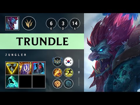 Trundle Jungle vs Kindred - KR Challenger Patch 25.14