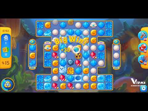 Fishdom. 4742 level no boosters and diamonds